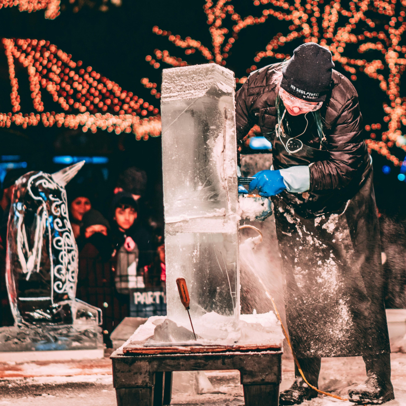 Ice Carving