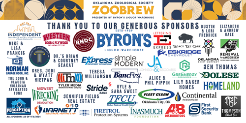 Zoobrew Sponsors 2024