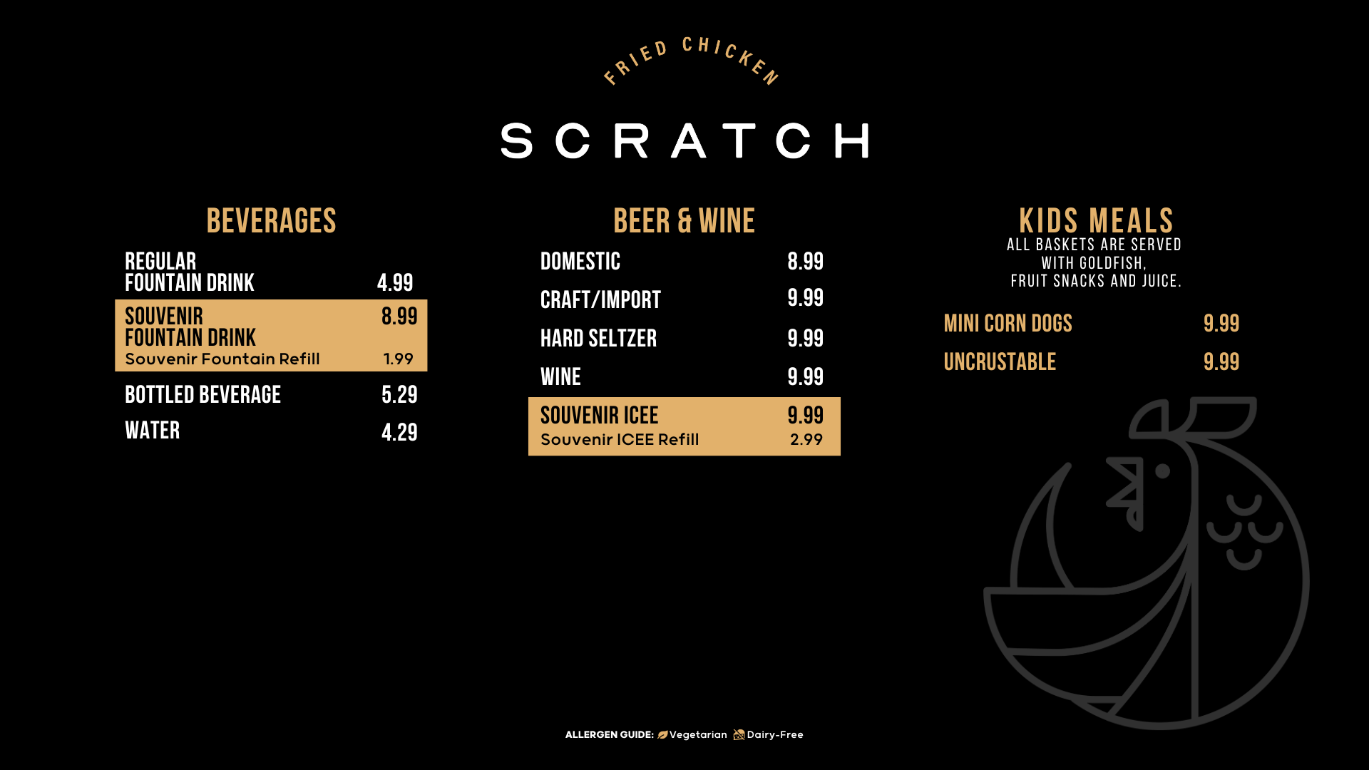 Scratch Menu 2