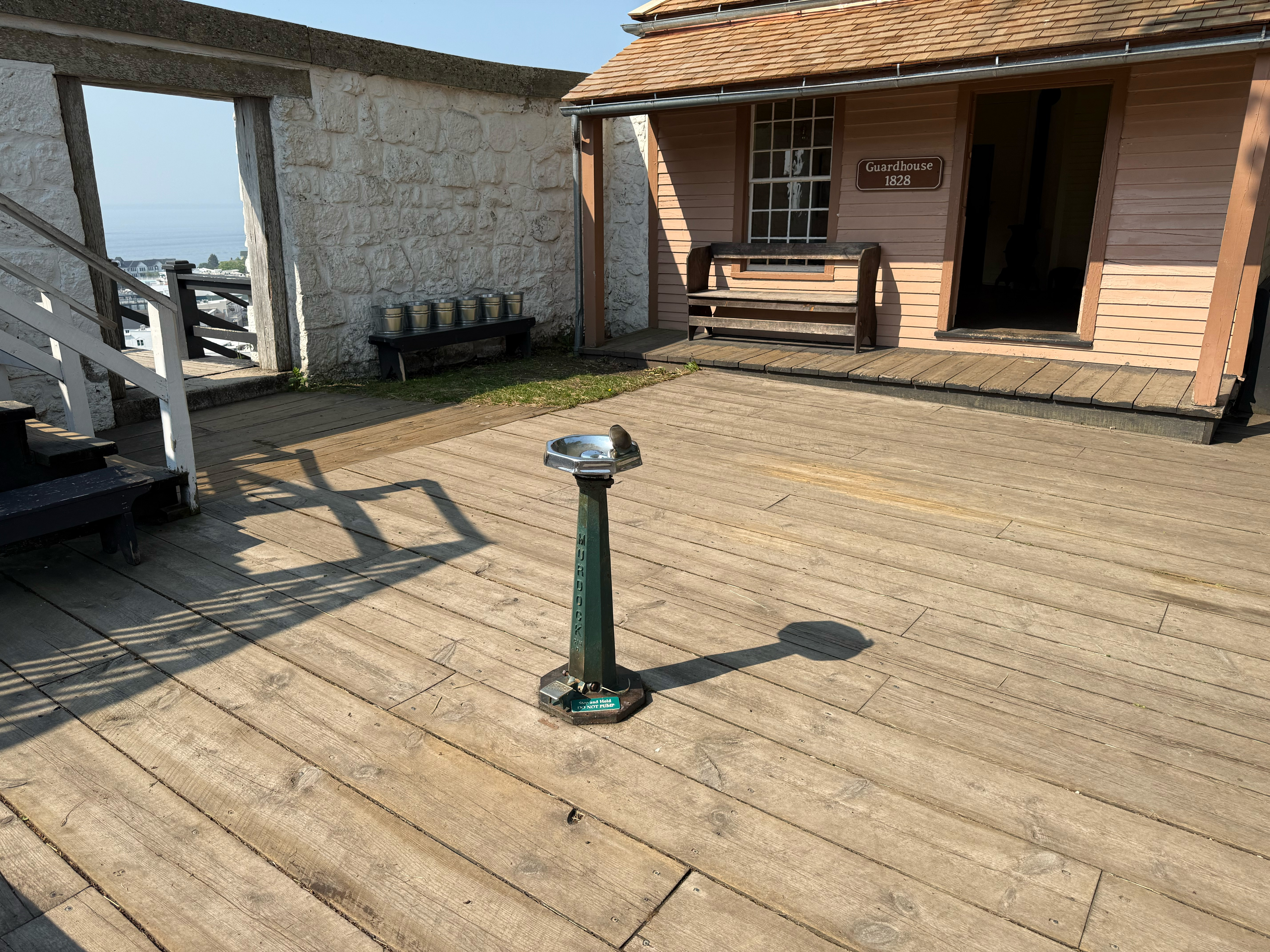 Foot-Operated Fountain