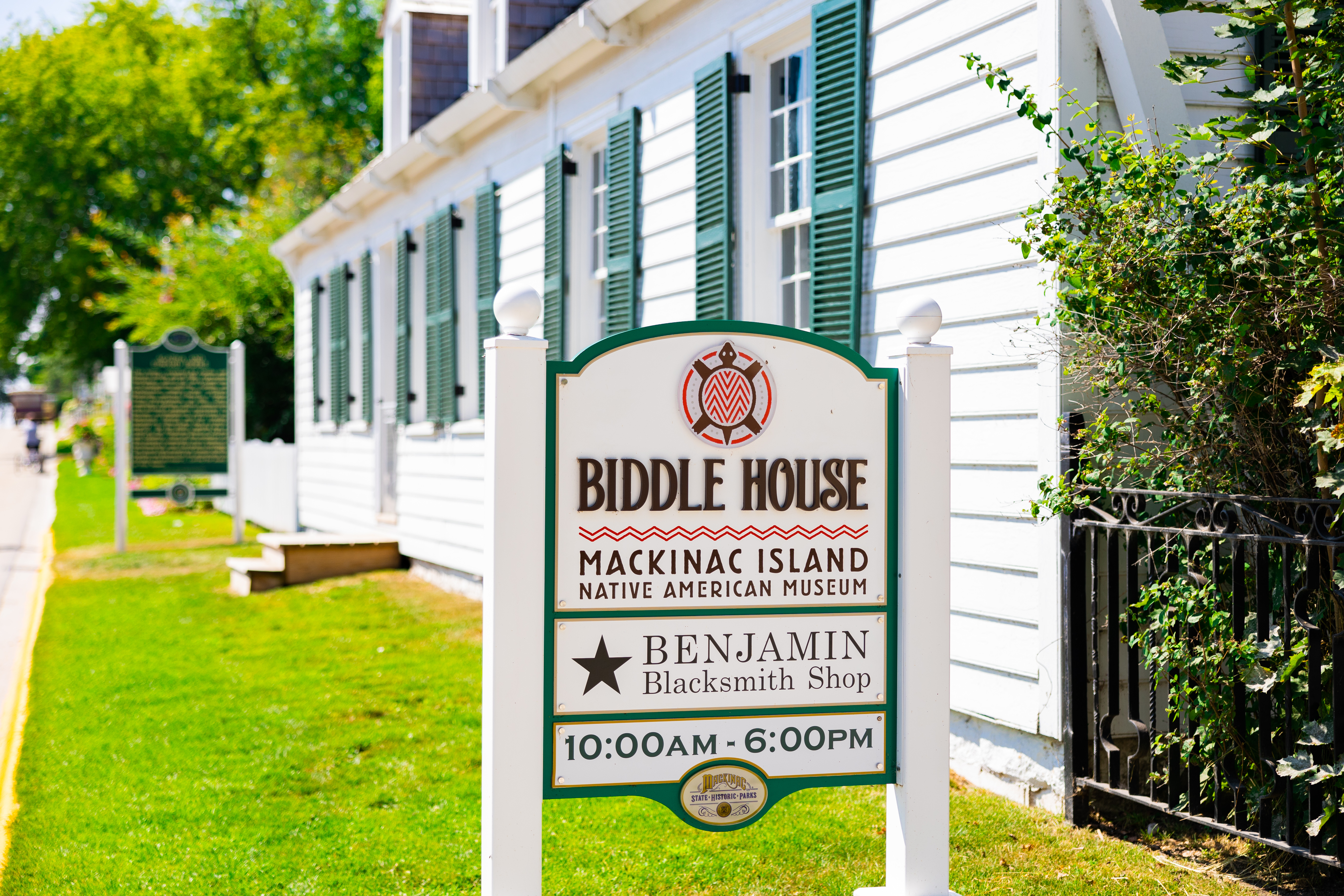 Biddle House, featuring the Mackinac Island Native American Museum