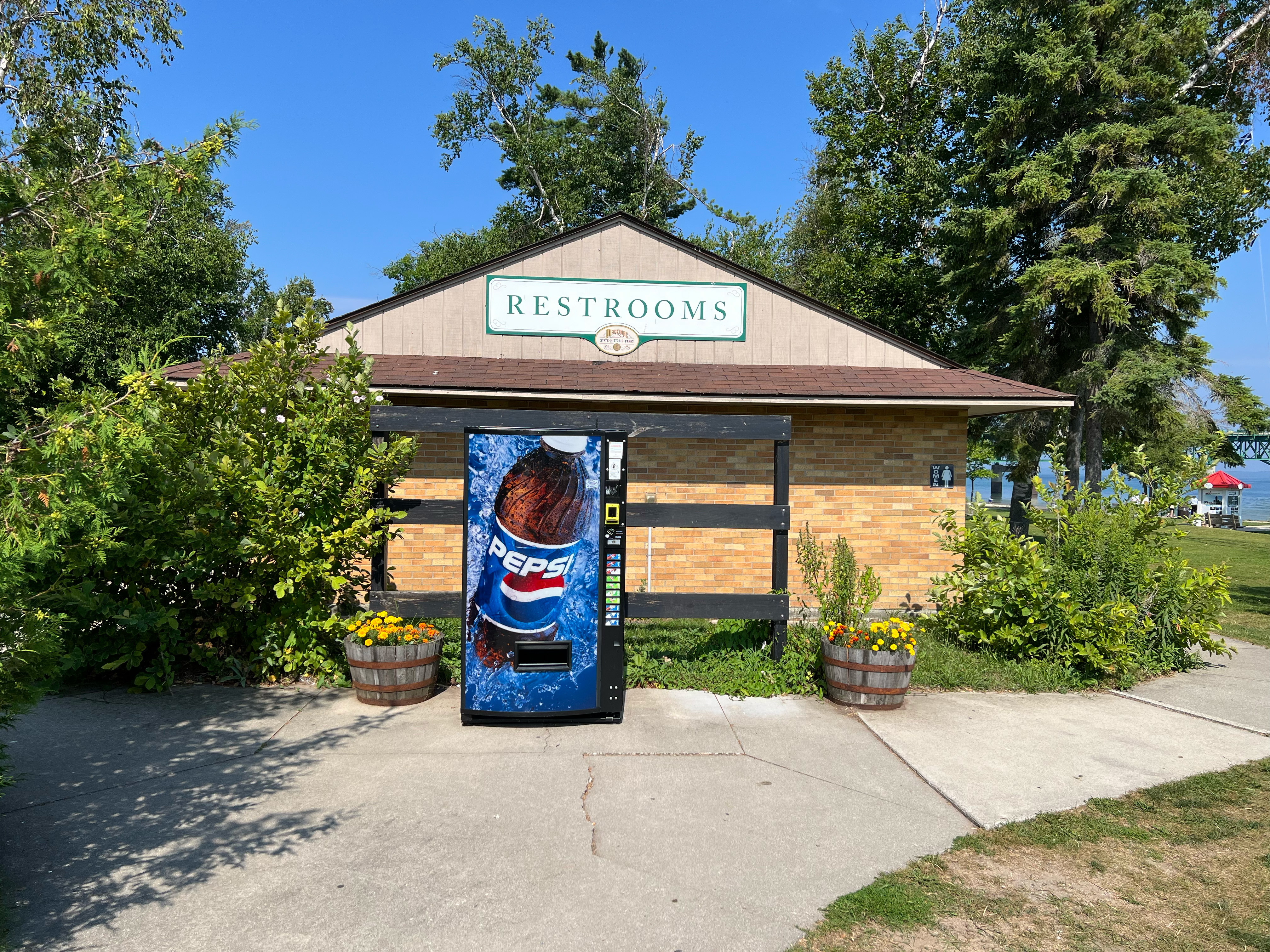 Restrooms/Vending