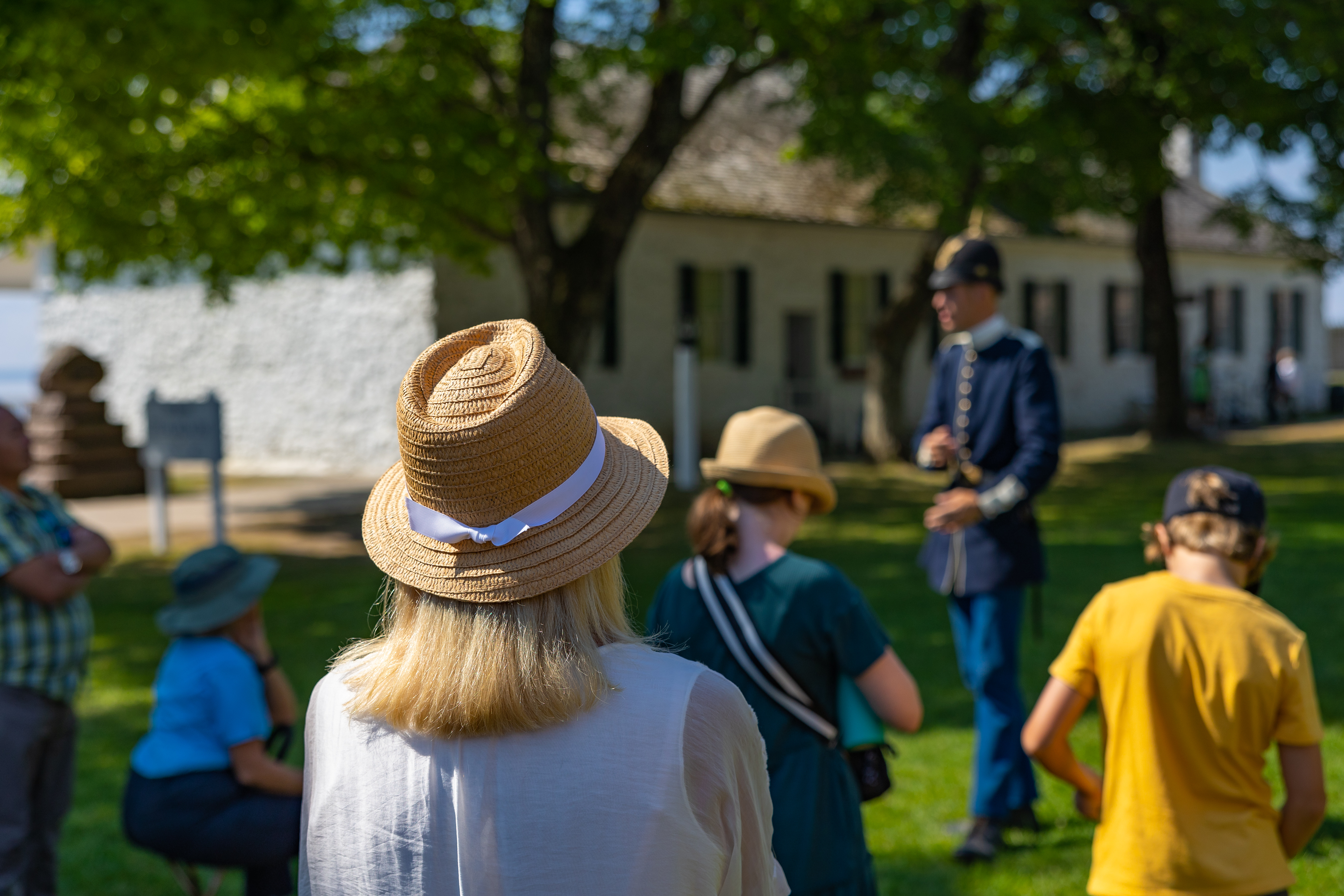 Photo of Drill Activity and Rifle Firing Demonstration