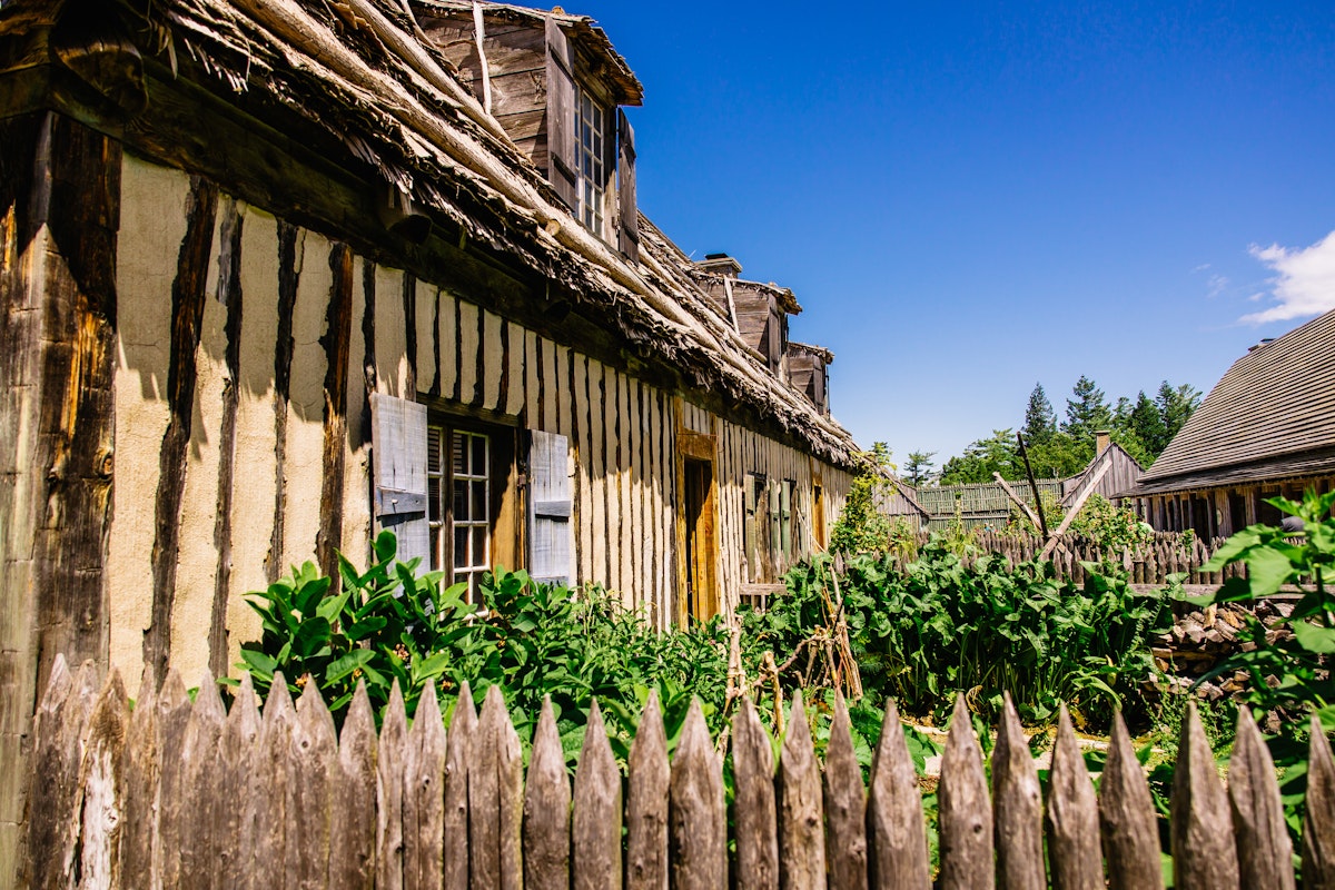 Photo of Colonial Michilimackinac Closed for the Evening