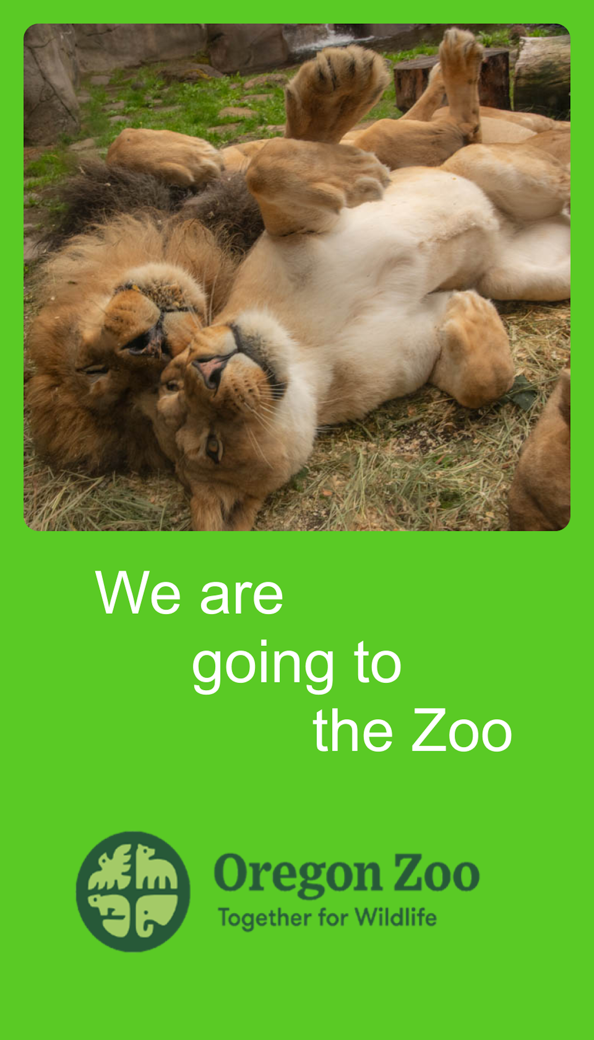 Oregon Zoo Social Story