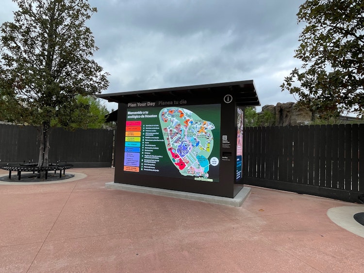 Photo of Plan Your Day Kiosk & Zoo Map
