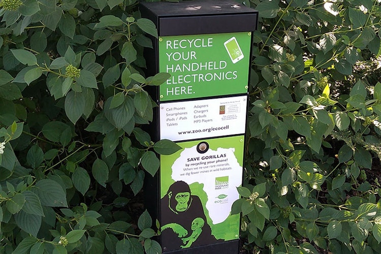 Photo of ECO-CELL Recycling Station