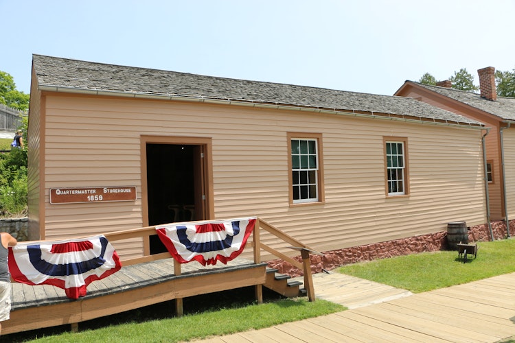 Photo of Quartermaster's Storehouse (1859)