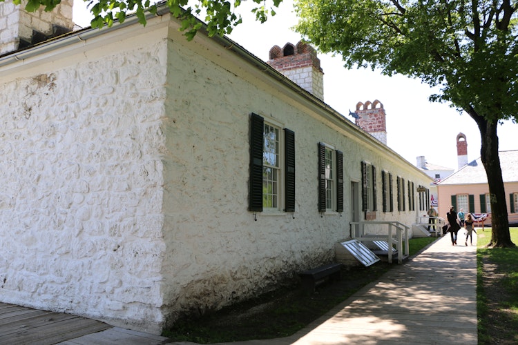 Photo of Officers' Stone Quarters (1780)