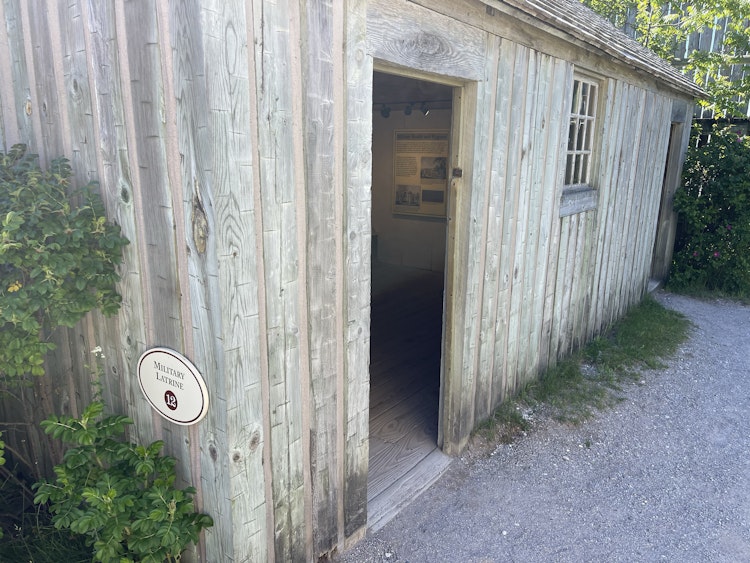 Photo of Military Latrine